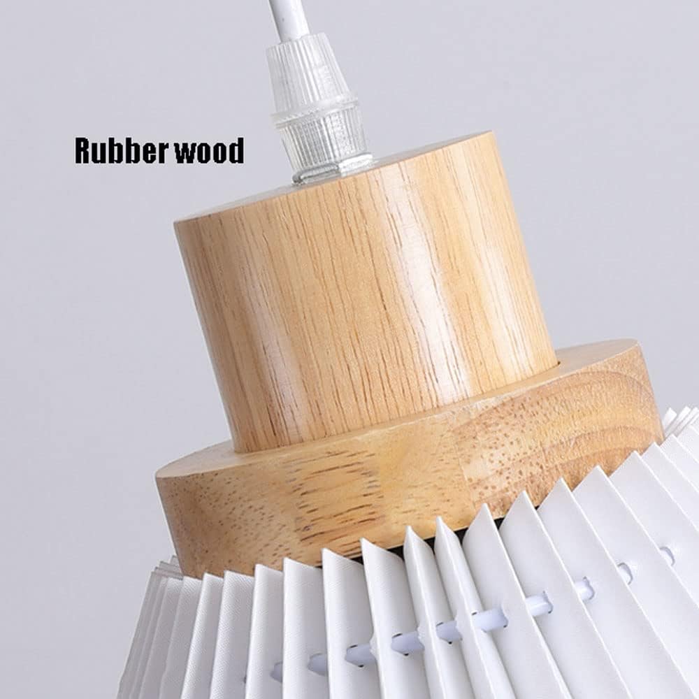 Lustre suspendu moderne en bois style japonais