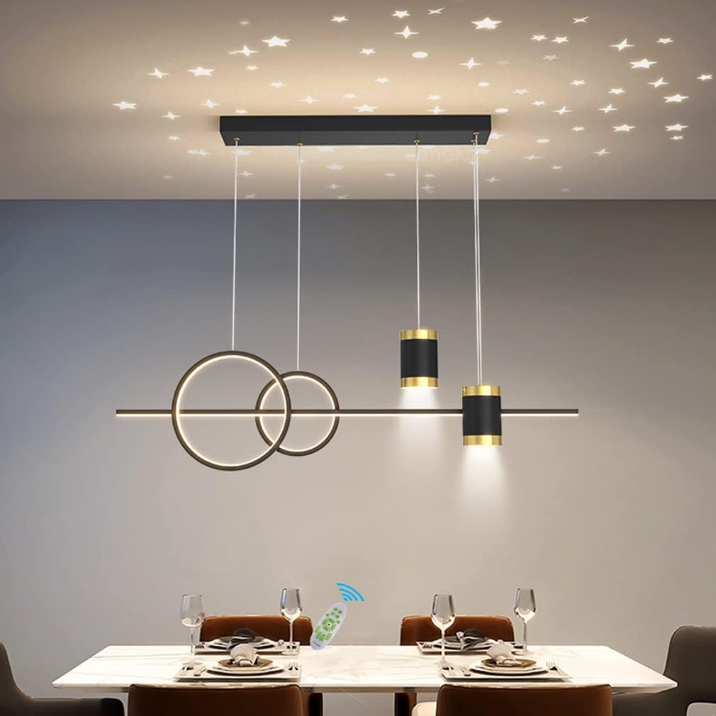Suspension LED Étoilée Moderne – Projection Ciel Étoilé