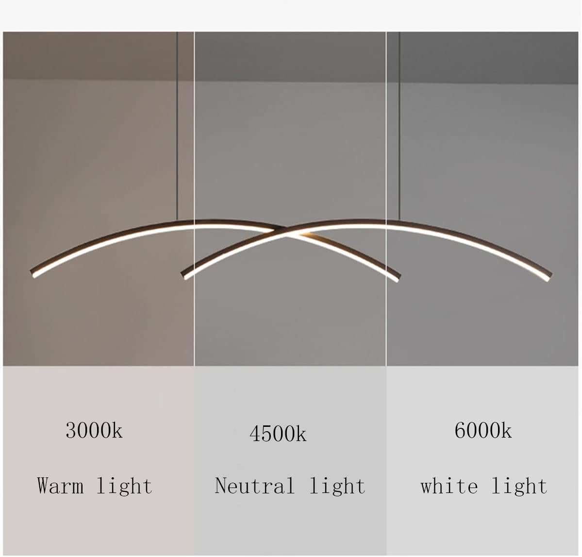 Suspension LED Moderne - Moustache