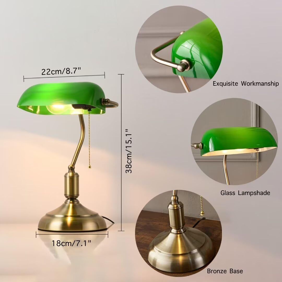 Lampe de Table Orientable Vintage