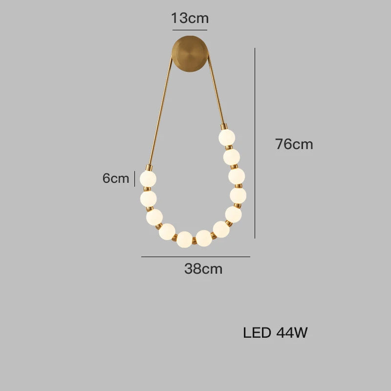 GLOWAVE - Applique murale 12 boules