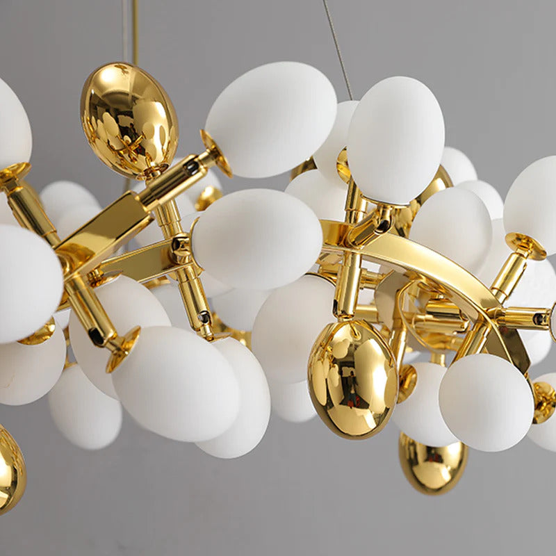 VALIANT HORIZONTAL - Grappe de raisins Grand lustre