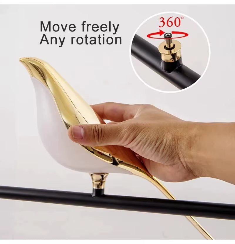 BASLASH - Golden Bird Applique murale