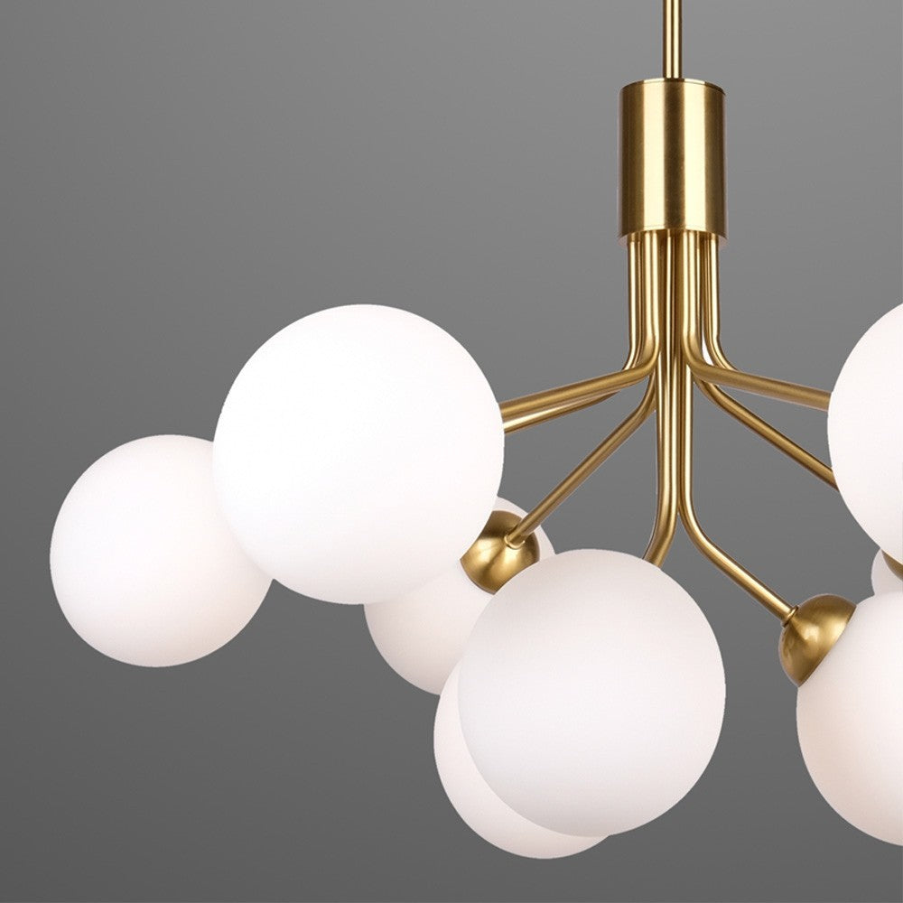 Lustre Moderne à 9 Lumières