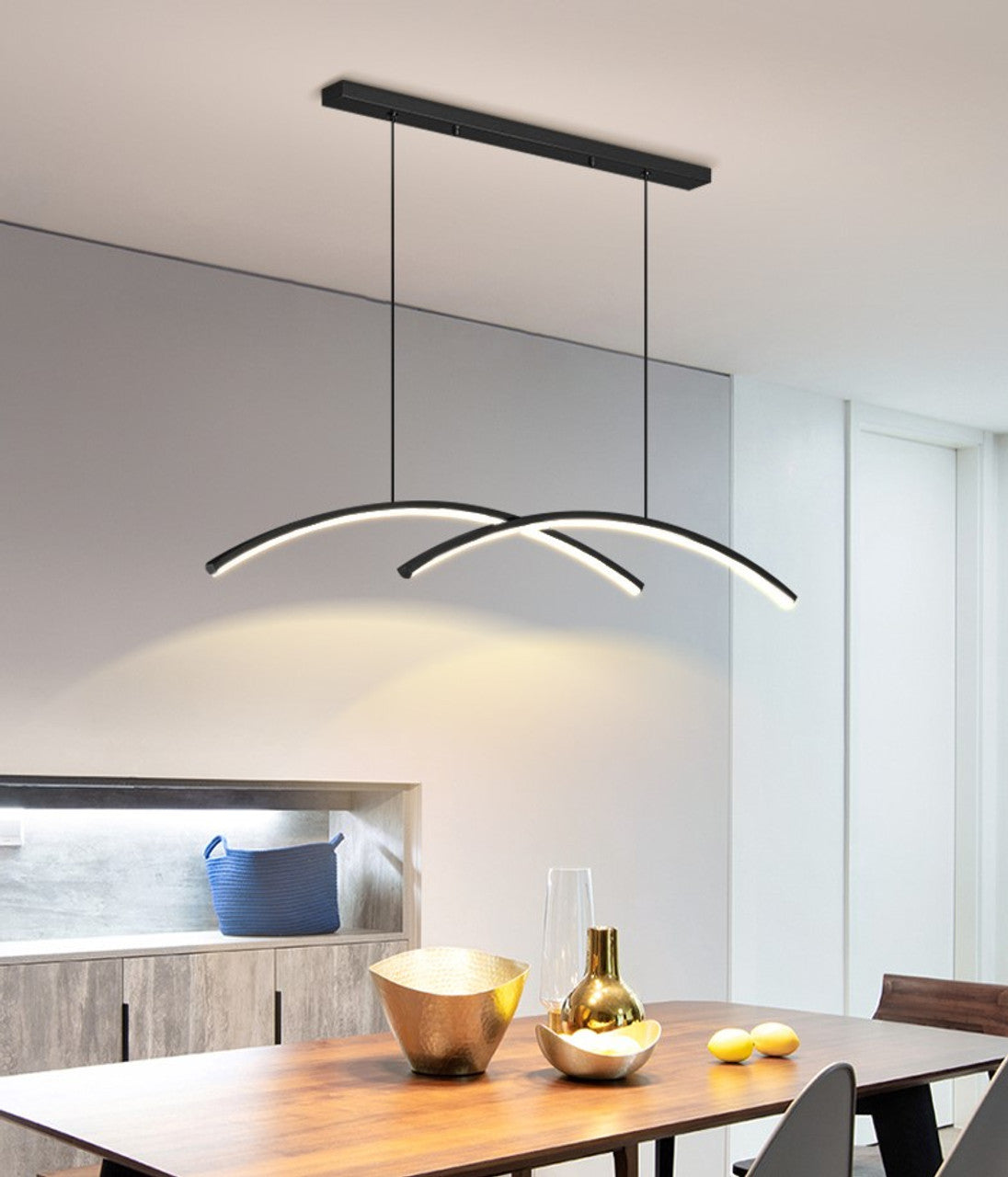 Suspension LED Moderne - Moustache