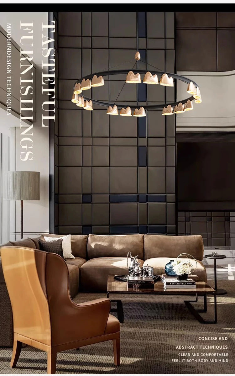 Lustre Moderne – Élégance et Design pour Cabinet Dentaire