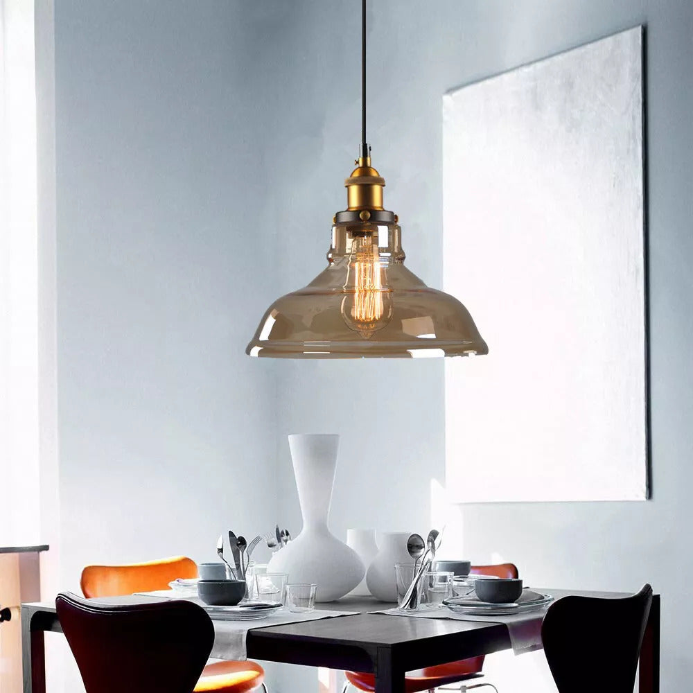 Nanao Suspension en laiton, 1 source lumineuse