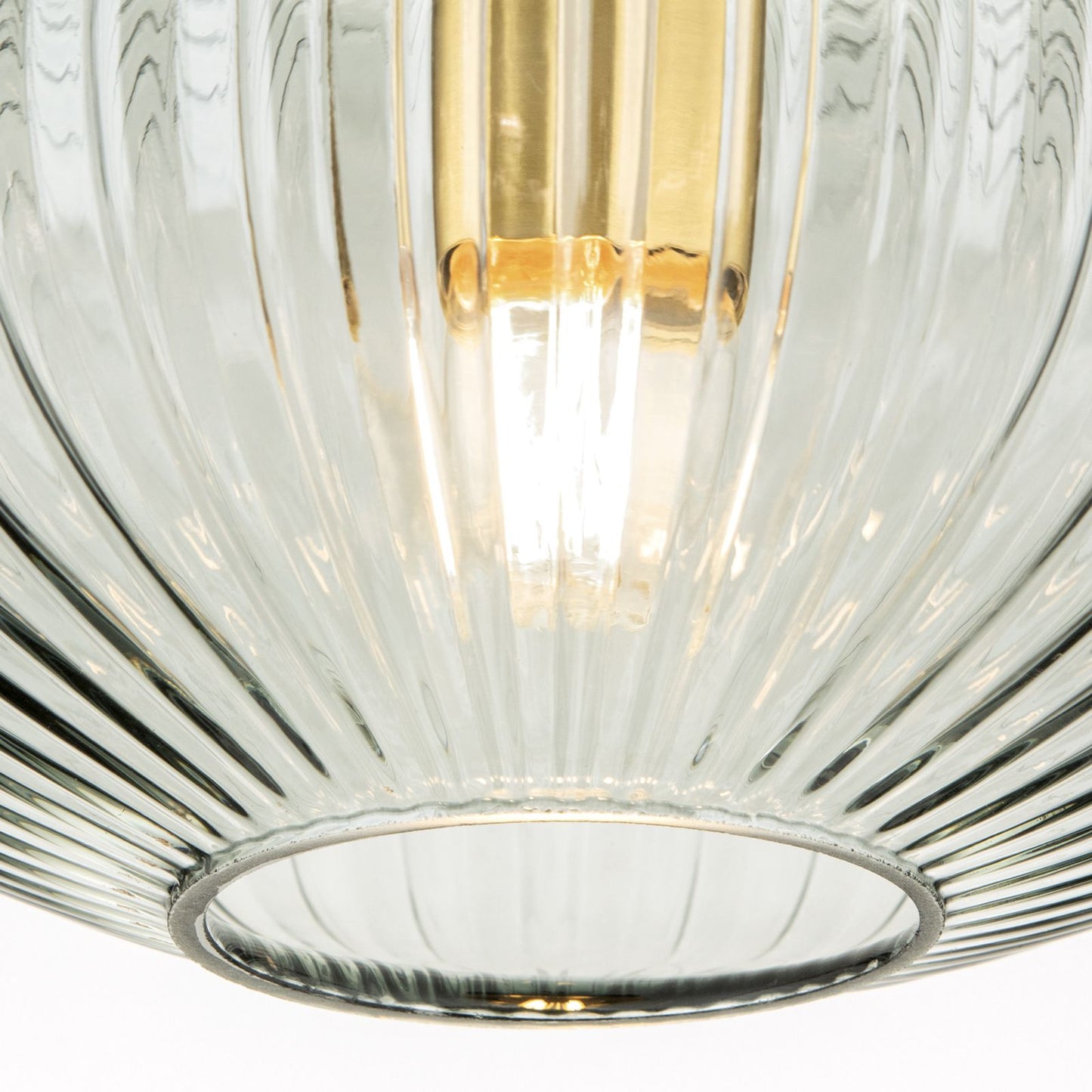 Suspension « Éclat Verre Cannelé »