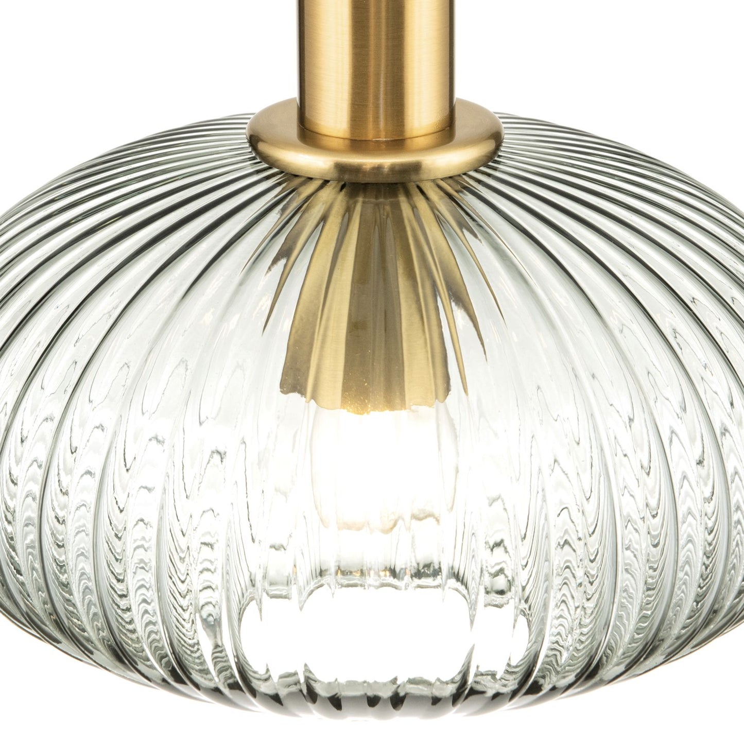 Suspension « Éclat Verre Cannelé »