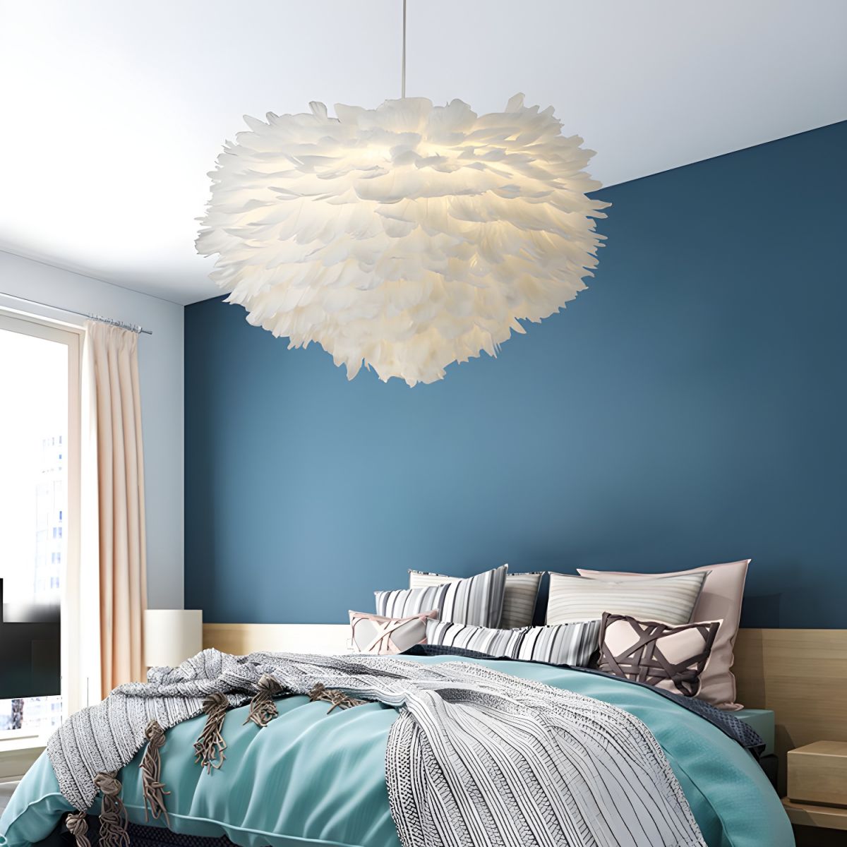 Suspension Plume Moderne