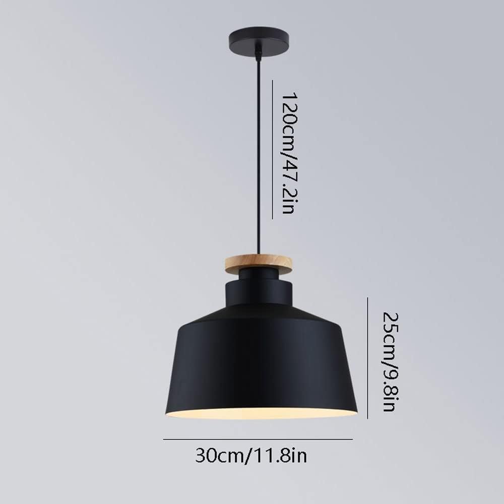 MODERNE MONOLIGHT  MÉTAL NOIR & OR AVEC BOIS BEIGE