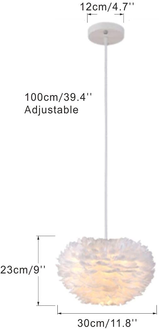 Suspension Plume Moderne