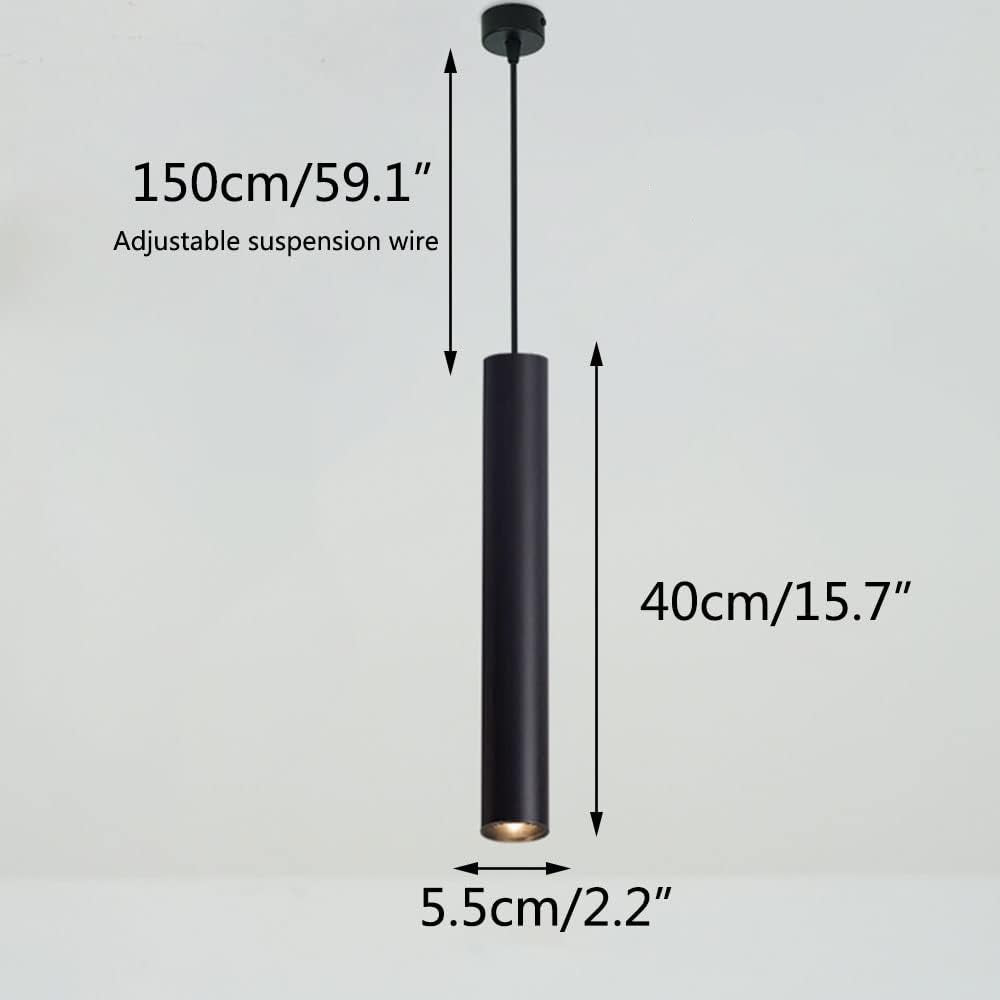 Tube Light GU10 Suspendues Cylindre