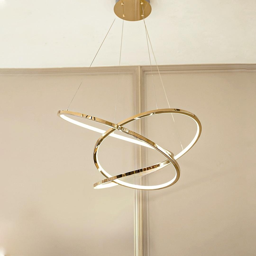RINGO - Lustre pendentif de forme artistique LED