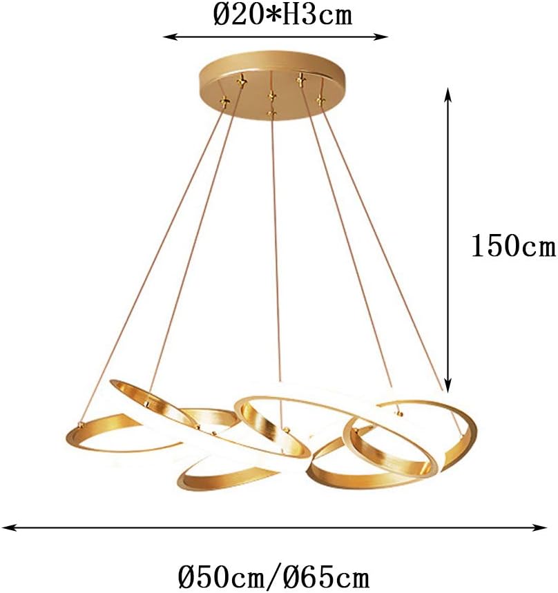 Suspension LED Design Fleur