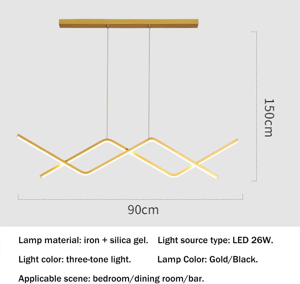 Suspension Linéaire LED Moderne