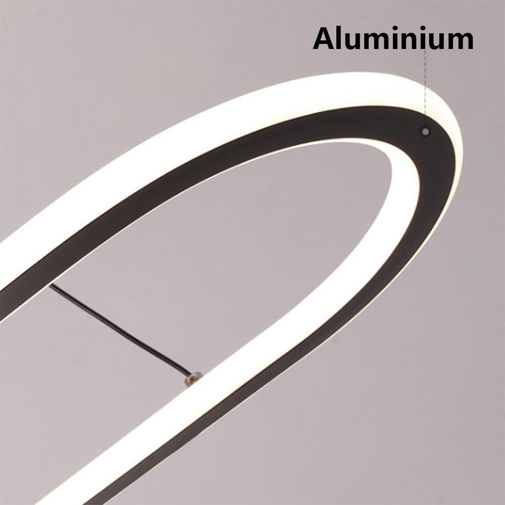 Suspensions LED Moderne  – Design Épuré  Lumière Réglable (3000K-6000K)