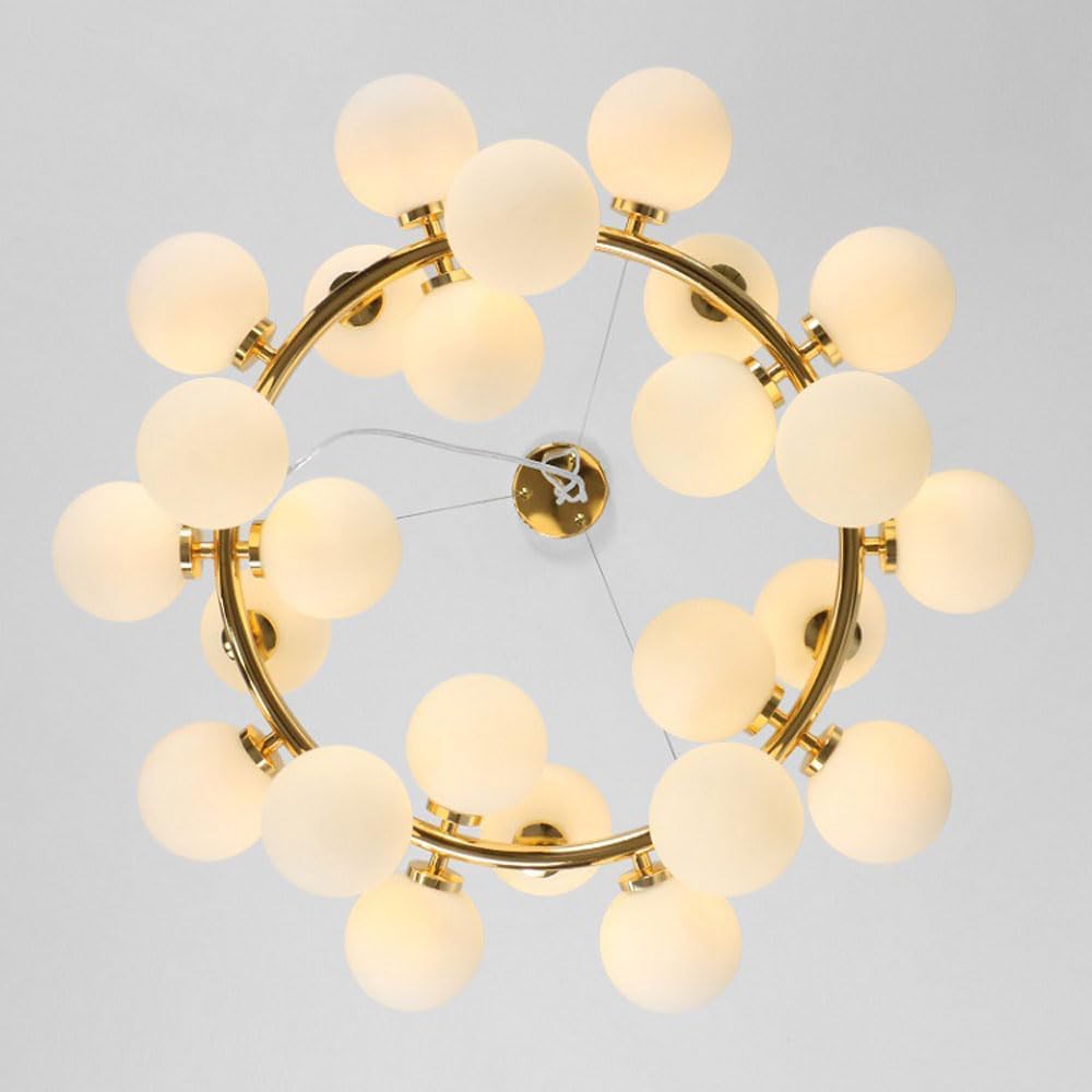 Lustre Globe Moderne à 25 Lumières