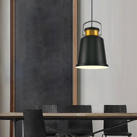 MODERNE MONOLIGHT MÉTAL NOIR & OR