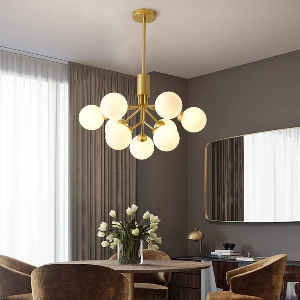 Lustre Moderne à 9 Lumières