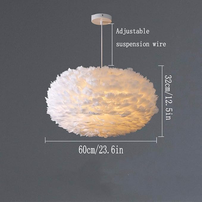 Suspension Plume Moderne