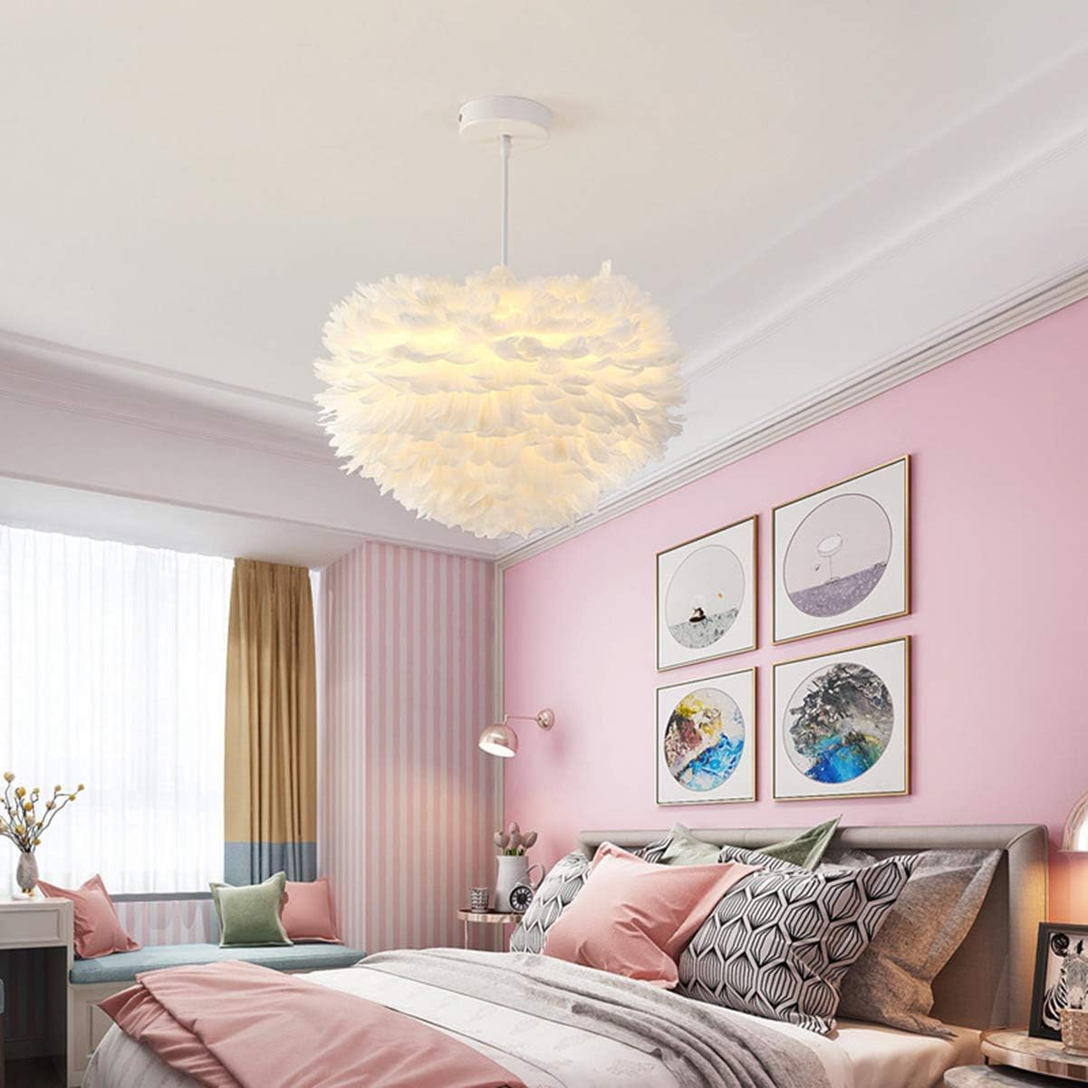 Suspension Plume Moderne