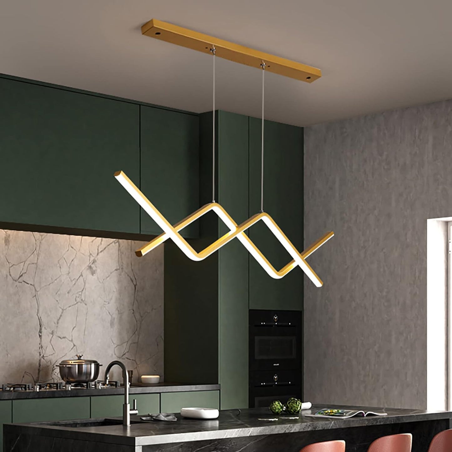 Suspension Linéaire LED Moderne
