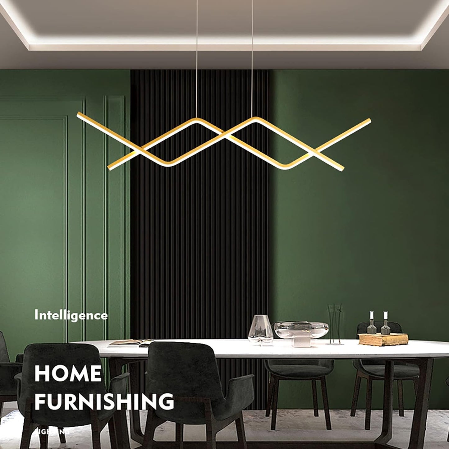 Suspension Linéaire LED Moderne