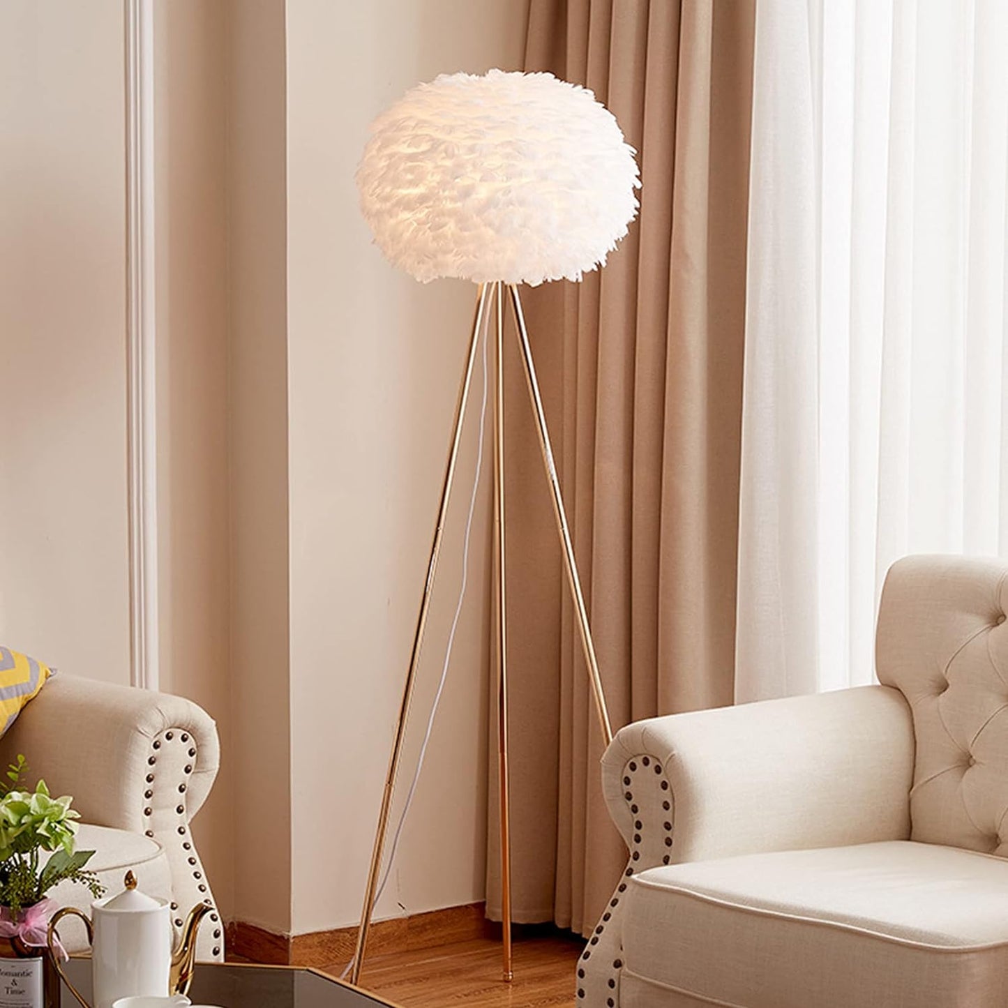 Nuage de Plumes Lampadaire