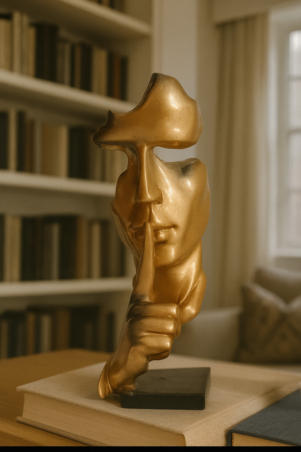 Sculpture “Silence” – hauteur 30 cm