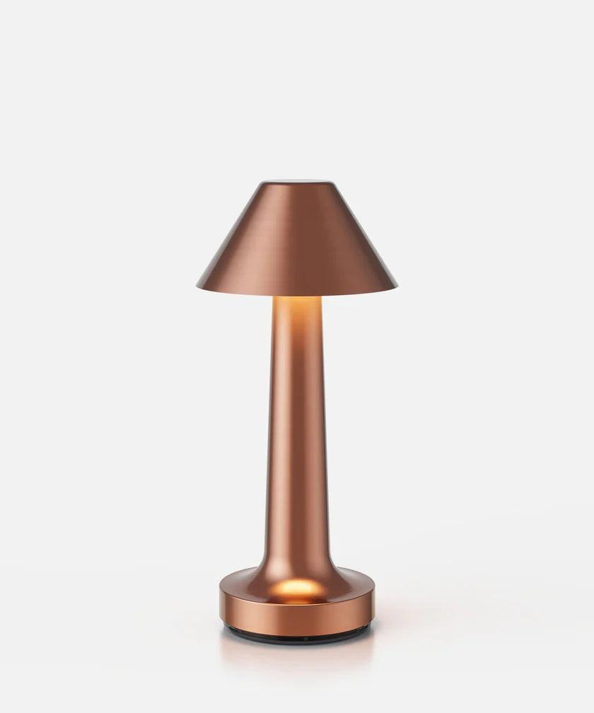 Lampe de table sans fil, LED métal USB 5V rechargeable