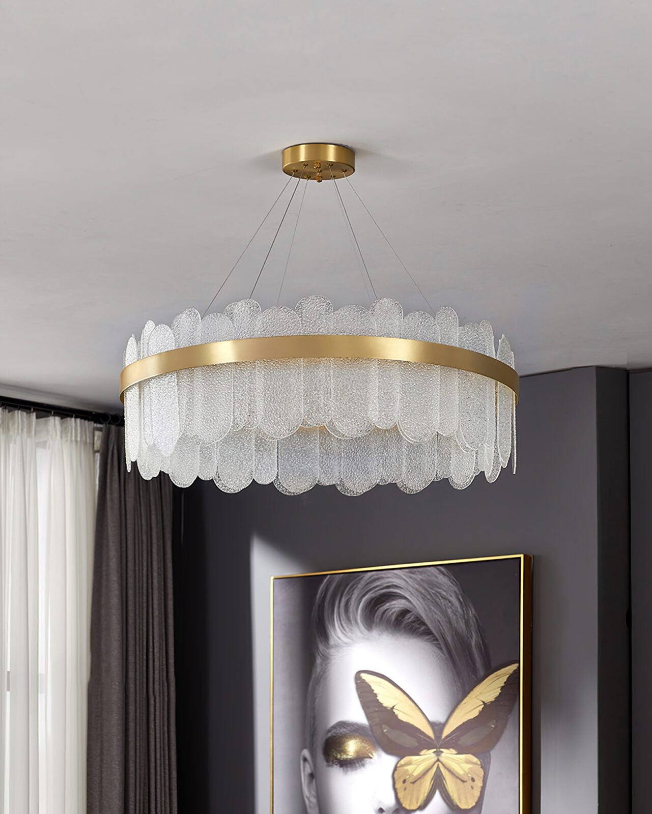 Lustre - Pétales de Cristal