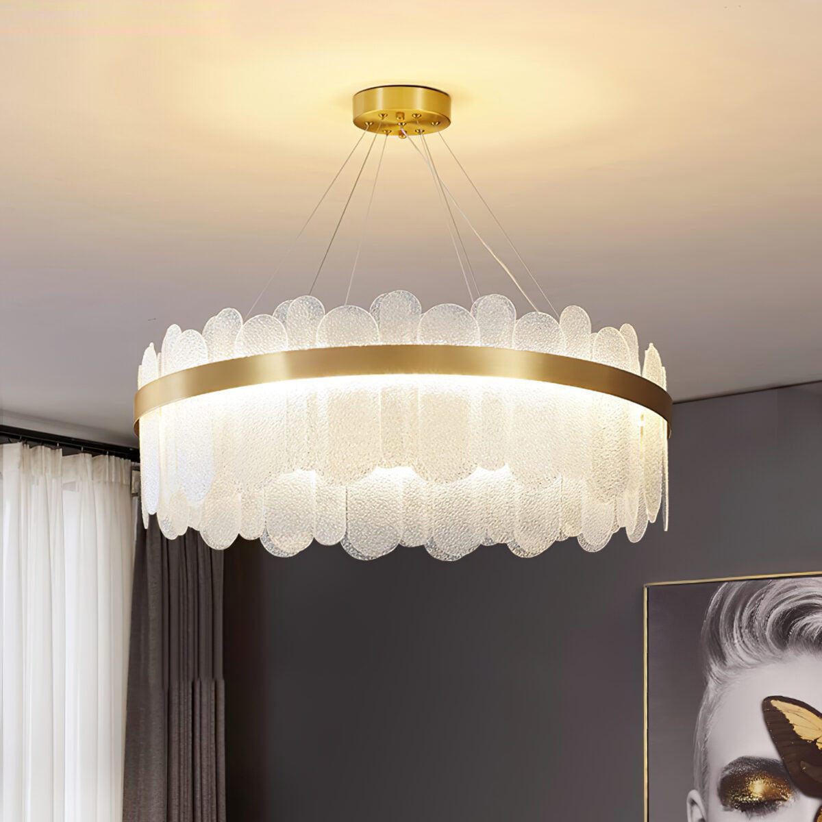 Lustre - Pétales de Cristal