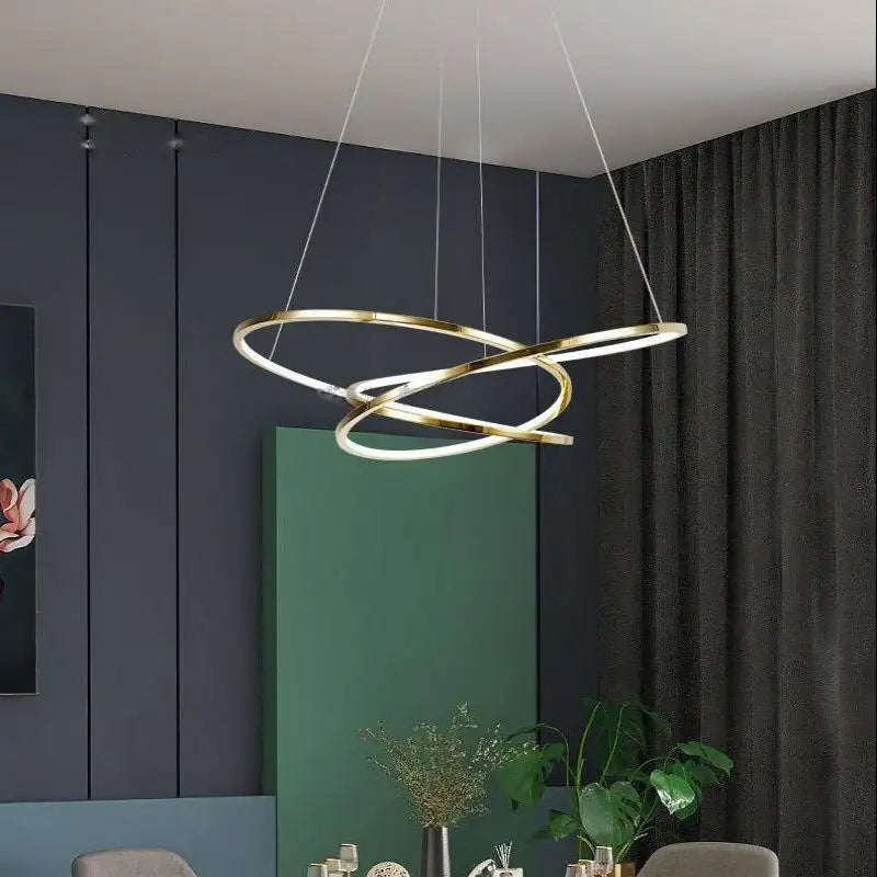 RINGO - Lustre pendentif de forme artistique LED
