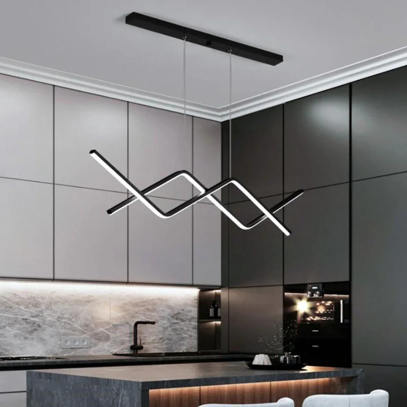 Suspension Linéaire LED Moderne