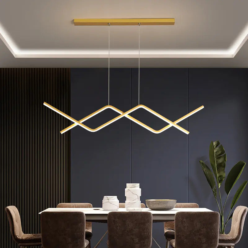 Suspension Linéaire LED Moderne