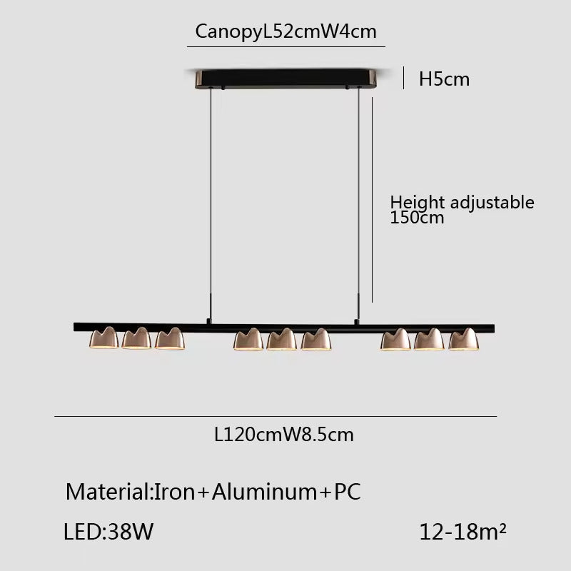 Lustre Moderne – Élégance et Design pour Cabinet Dentaire