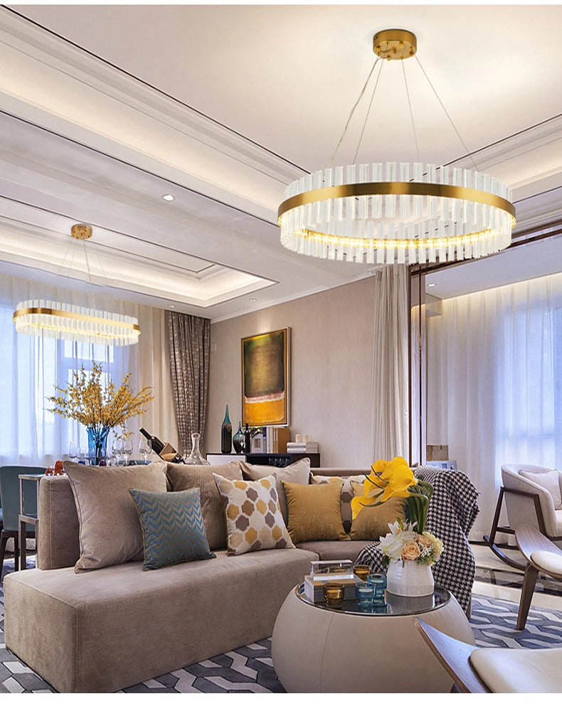 RING - Luxury cristal  lustre