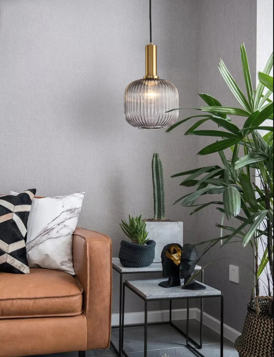 YHTECH - Luminaires suspendus en verre