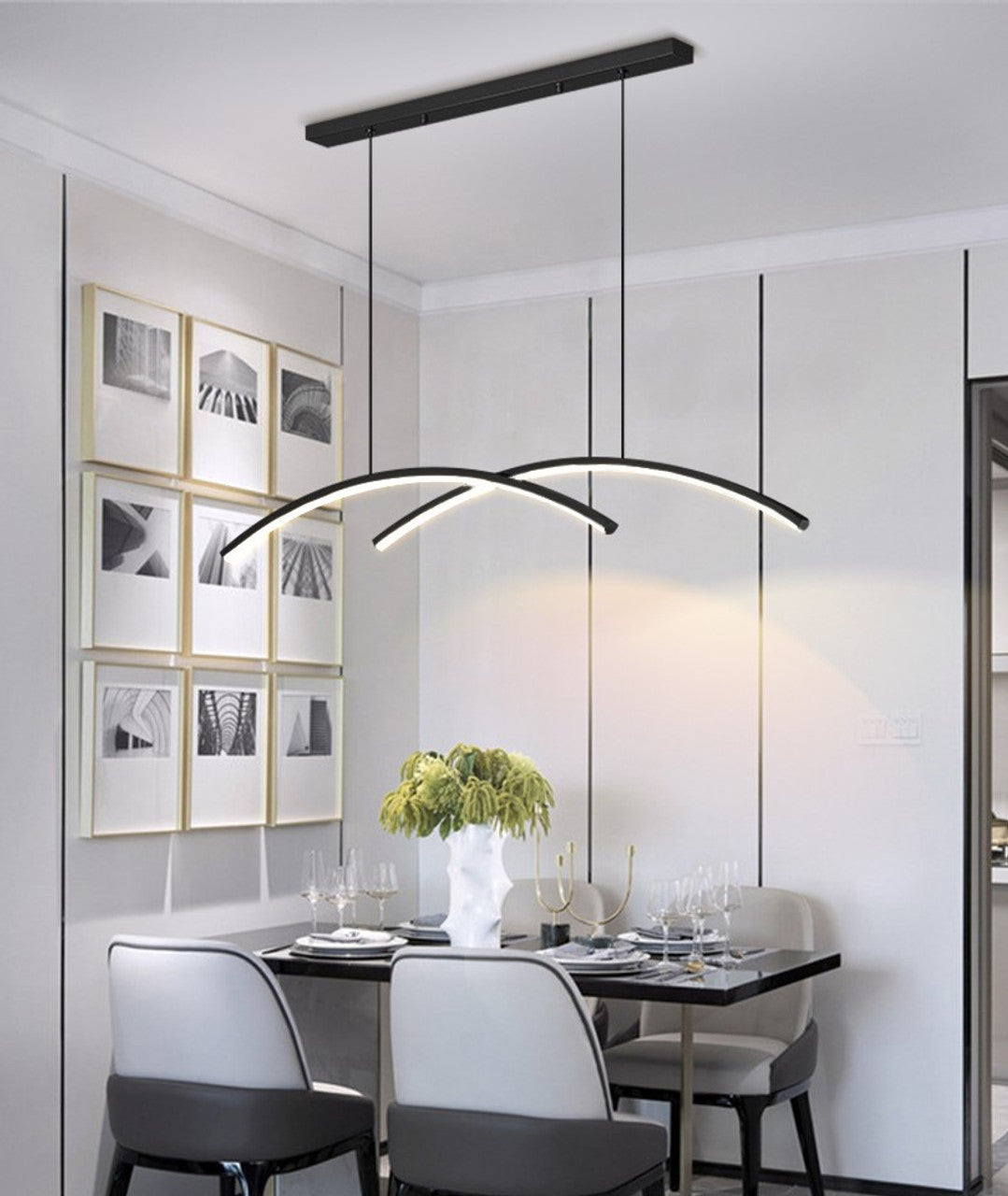 Suspension LED Moderne - Moustache