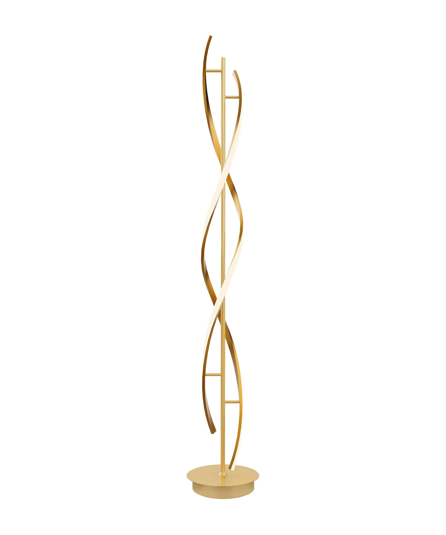 Lampadaire LED Spirale Style DNA