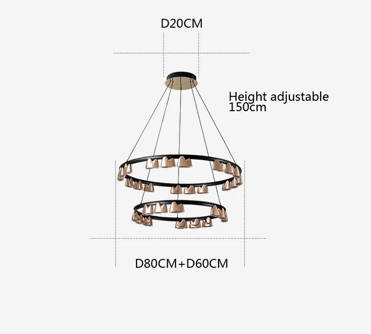 Lustre Moderne – Élégance et Design pour Cabinet Dentaire