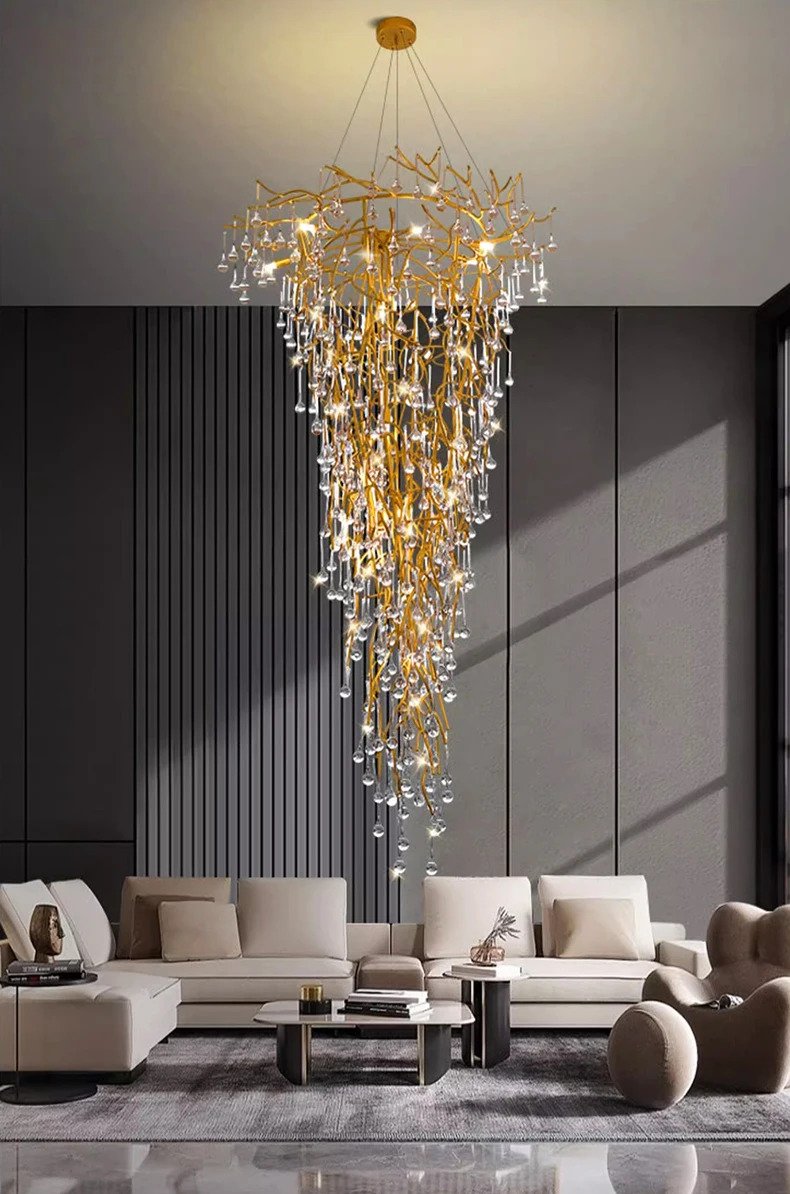 Lustre Design Élégant – Un Chef-d'Œuvre Lumineux