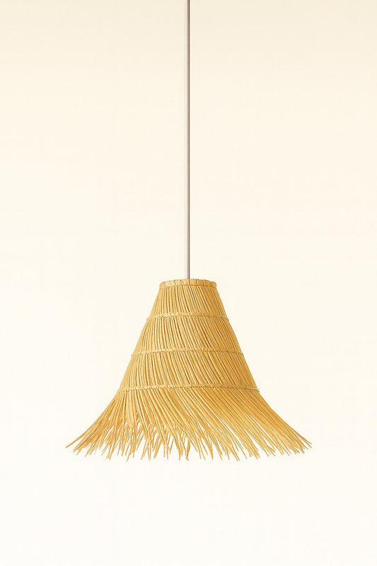Suspension Tambour à Franges – Ø45 cm