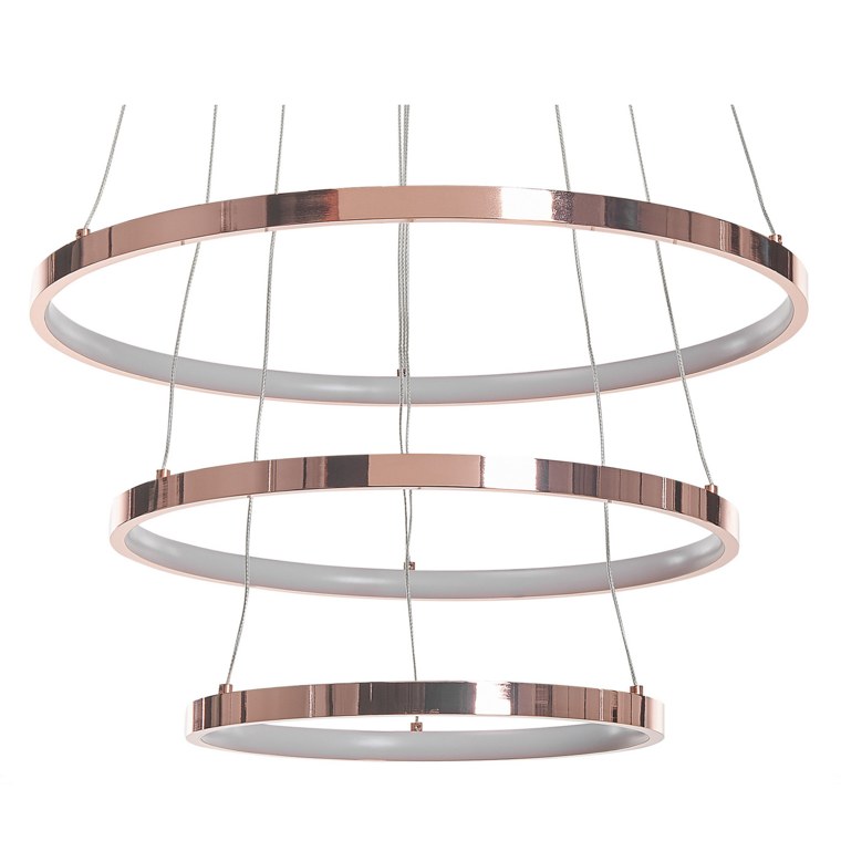 ACVATO - Lustre Doré pendentif à 3 Anneaux