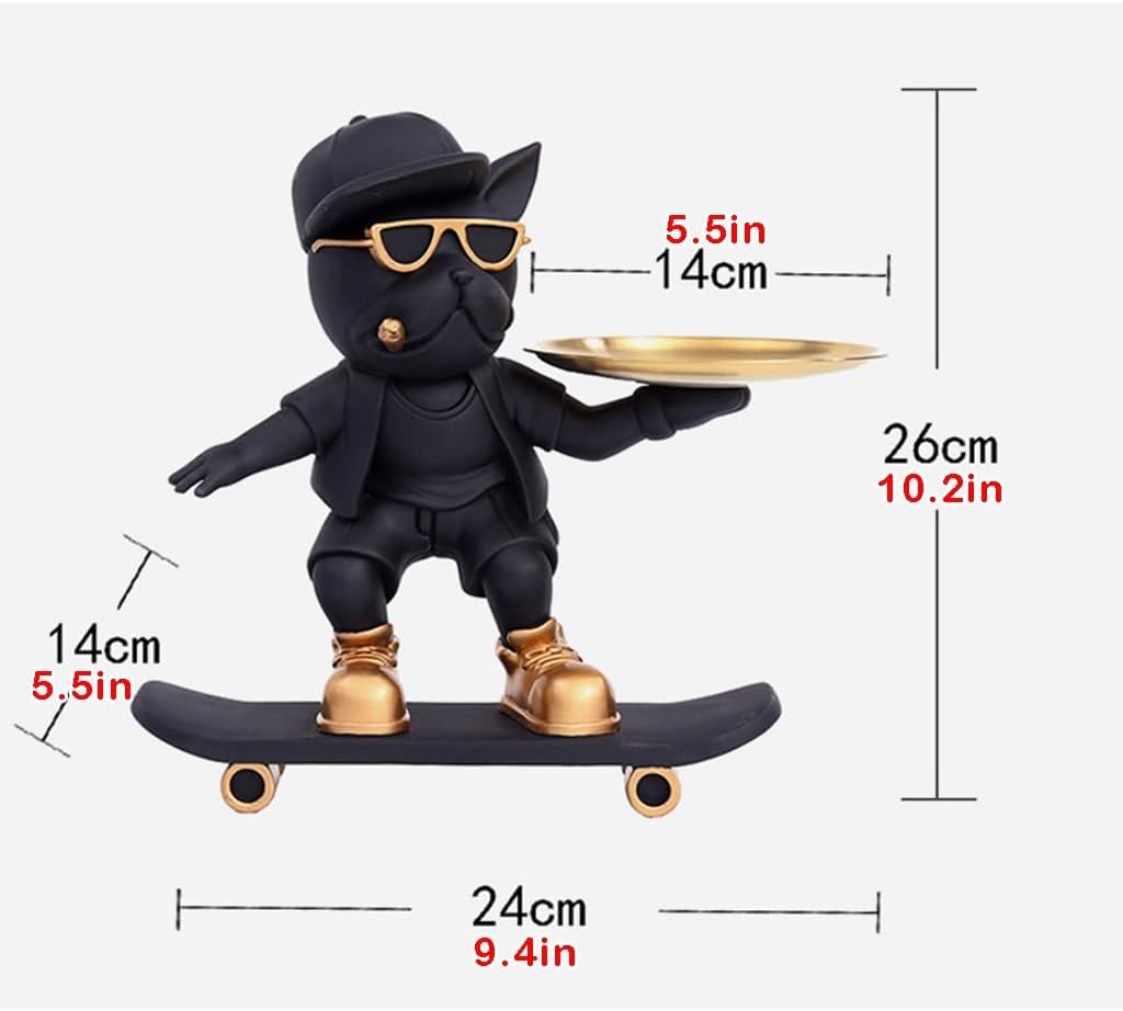 Vide-Poches Bulldog Skateboard